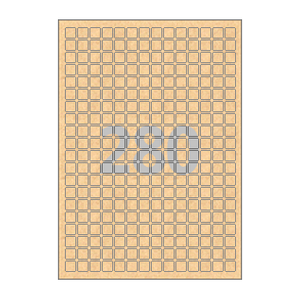12 x 12 (mm) CL880KR 갈색 크라프트