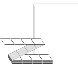 60 x 80 (mm) ZL6080DT 흰색 감열지 [2,000라벨/Box]