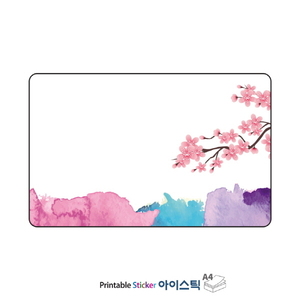 STA425D003, 흰색 모조, 84.5 x 53.5 (mm), 잉크젯, 레이저 프린터 겸용