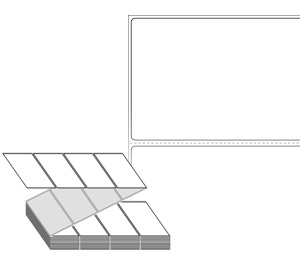 90 x 61 (mm) ZL9061DT 흰색 감열지 [2,000라벨/Box]