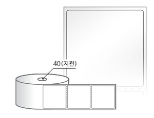 RS7065LG(아트지) 라벨크기: 70 x 65 (mm) , 지관: 40mm [1,000라벨/Roll]