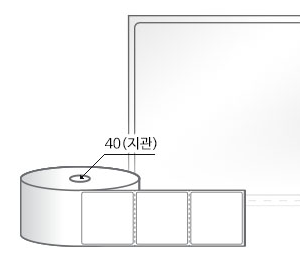 RS7065LG(아트지) 라벨크기: 70 x 65 (mm) , 지관: 40mm [1,000라벨/Roll]