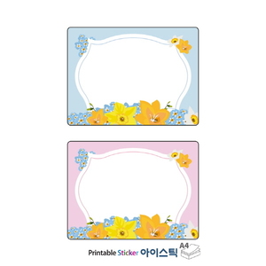 TA624D004WU, 흰색 무광 방수 잉크젯, 80 x 60 (mm), 잉크젯 프린터 전용
