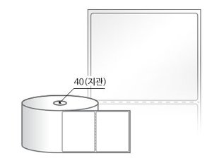 RS8073LG(아트지) 라벨크기: 80 x 73 (mm) , 지관: 40mm [1,000라벨/Roll]