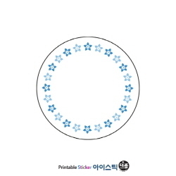 STRS3030D002PP (40지관), 흰색(방수) PP, Φ30 (mm) 원형 - 1,000라벨/Roll(리본필요)