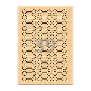 51 x 16 (mm) 아령 SL703KR 갈색 크라프트