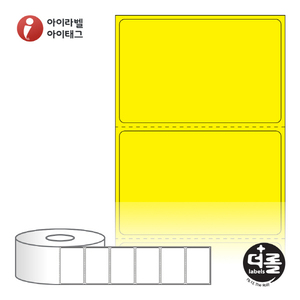 RS6039YDT (40지관), 연노란색 감열지, 60 x 39 (mm) [750라벨/Roll]