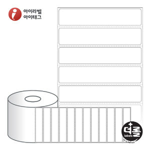 RS10020DT, 흰색 감열지, 100 x 20 (mm) , 지관: 40mm [3,000라벨/Roll]