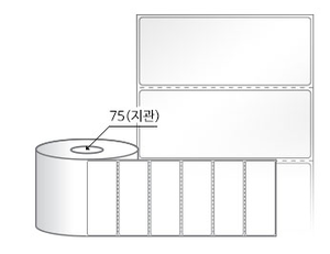 RL10039LG(아트지) 라벨크기: 100 x 39 (mm), 지관: 75mm [3,000라벨/Roll]