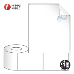 RL100149RVPP (75지관), 흰색(방수) PP 시치미, 100 x 149.4 (mm) [1,000라벨/Box]