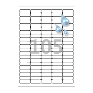 31 x 10 (mm) CJ505WU 흰색 PP 방수