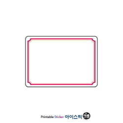 STRS5035D003PP (40지관), 흰색(방수) PP, 50 x 35 (mm) - 750라벨/Roll (리본필요)