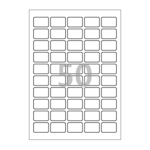 32 x 25.05 (mm) CL550 흰색모조지