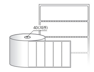 RS10031DT 라벨크기: 100 x 31 (mm) , 지관: 40mm [1,000라벨/Roll]