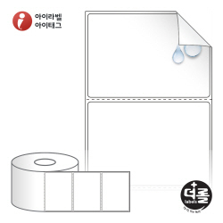 RS8056RVPP (40지관), 흰색(방수) PP 시치미, 80 x 56.267 (mm) [1,000라벨/Box]