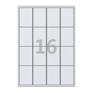 48.5 x 70 (mm) CL244SL 은색 광택 레이저
