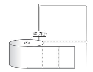 RS9065DT 라벨크기: 90 x 65 (mm) , 지관: 40mm [500라벨/Roll]