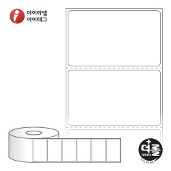 RS6539DT (40지관), 흰색 감열지, 65 x 39 (mm) [750라벨/Roll]
