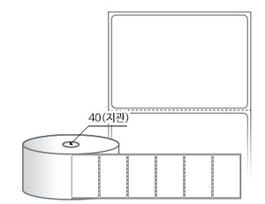 RS7044DT(감열지) 라벨크기: 70 x 44 (mm), 지관: 40mm [750라벨/Roll]