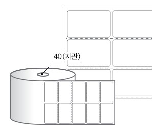 RS050031DT 라벨크기: 50 x 31 (mm) , 지관: 40mm [2,000라벨/Roll]