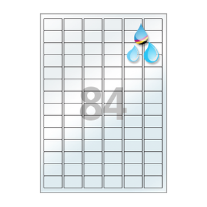 30 x 20 (mm) CJ884TU 반투명 방수 잉크젯