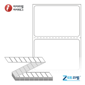 50 x 35 (mm) ZJ5035 흰색 모조(잉크젯 전용) [3,200라벨/Box]