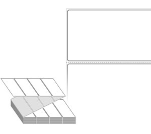 95 x 54 (mm) ZL9554DT 흰색 감열지 [2,000라벨/Box]