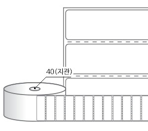RS6020DT(감열지) 라벨크기: 60 x 20 (mm), 지관: 40mm [1,500라벨/Roll]