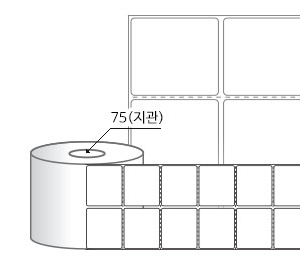 RL050044DT(감열지) 라벨크기: 50 x 44 (mm), 지관: 75mm [6,000라벨/Roll]