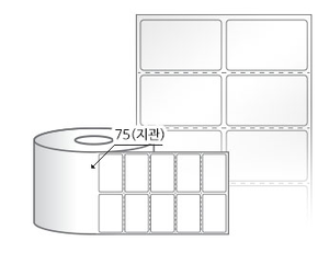 RL050031LG(아트지) 라벨크기: 50 x 31 (mm) , 지관: 75mm [8,000라벨/Roll]
