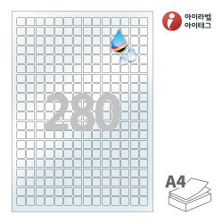 CJ880TU, 반투명 방수 잉크젯, 12 x 12 (mm)