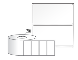 RL8040LG(아트지) 라벨크기: 80 x 40 (mm) , 지관: 75mm [3,000라벨/Roll]