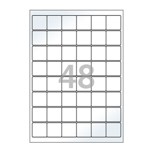 33 x 33 (mm) CL568LG 흰색 광택 아트지