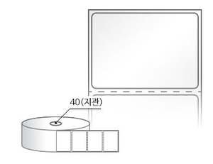 RS5035LG(아트지) 라벨크기: 50 x 35 (mm) , 지관: 40mm [1,500라벨/Roll]