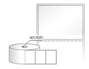 RS7061LG(아트지) 라벨크기: 70 x 61 (mm) , 지관: 40mm [1,000라벨/Roll]