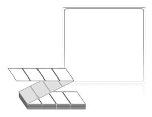 80 x 73 (mm) ZL8073DT 흰색 감열지 [2,000라벨/Box]