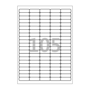 31 x 10 (mm) CL505 흰색모조지