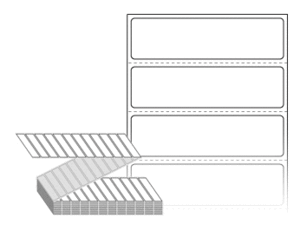 60 x 16 (mm) ZL6016DT 흰색 감열지 [6,000라벨/Box]