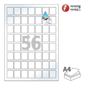 25 x 30 (mm) CJ978LU 흰색 광택 방수 잉크젯