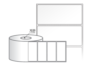 RL9040LG(아트지) 라벨크기: 90 x 40 (mm) , 지관: 75mm [3,000라벨/Roll]