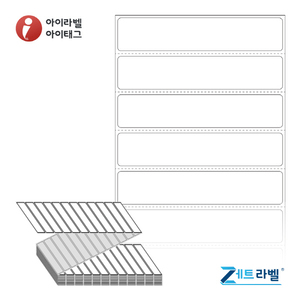 ZL10020DT, 흰색 감열지, 100 x 20 (mm) [6,000라벨/Box]