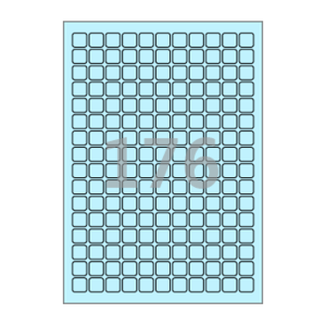 15 x 15 (mm) CL576B 하늘색 모조지
