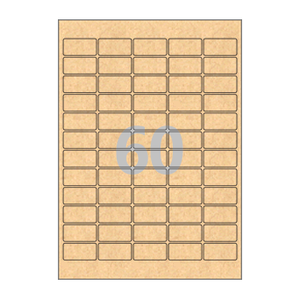 38.1 x 19.1 (mm) CL562KR 갈색 크라프트