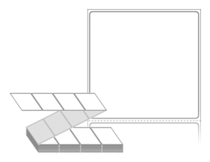75 x 73 (mm) ZL7573DT 흰색 감열지 [2,000라벨/Box]