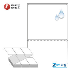 ZL9082PPDT, 흰색(방수) PP 감열지, 90 x 82 (mm) [1,500라벨/Box]