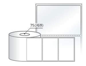 100 x 67 (mm) RL10067LT 투명(방수) PET [2,000라벨/Roll]