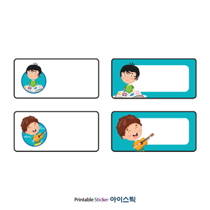 STA566D001CJLG, 흰색 고광택 잉크젯, 30 x 14 (mm), 잉크젯 프린터 전용