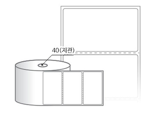 RS9554DT (40지관), 흰색 감열라벨, 95 x 54 (mm) [500라벨/Roll]