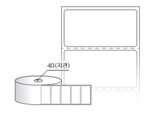RS6031DT 라벨크기: 60 x 31 (mm) , 지관: 40mm [1,000라벨/Roll]