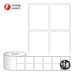 RS040052DT (40지관), 흰색 감열지, 40 x 52 (mm) [1,250라벨/Roll]